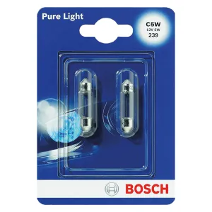 LAMPADINA LUCE TARGA attacco SV8