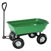 CARRELLINO DA GIARDINO RIBALTABILE 'TIPPY' capacità vasca 75 lt