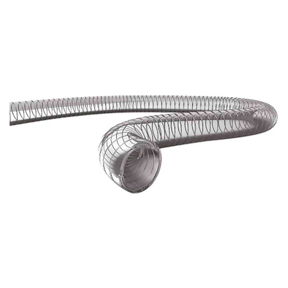 TUBO SPIRALATO ATOSSICO CON SPIRALE ACCIAIO ø mm. 30 x mt. 50 - Ø est. 35 TUBO SPIRALATO ATOSSICO CON SPIRALE ACCIAIO ø mm. 30 x mt. 50 - Ø est. 35