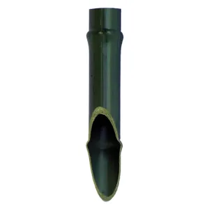 TUTORE BAMBU' PLASTICATO Ø 29 mm. - h. cm 210
