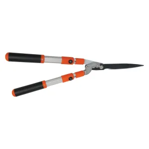 CESOIA CON MANICO TELESCOPICO estensibile da 67 a 87 cm.