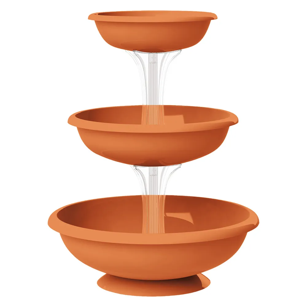 CIOTOLA PER FIORI 'FONTANA' Ø cm 30/40/50 - terracotta CIOTOLA PER FIORI 'FONTANA' Ø cm 30/40/50 - terracotta