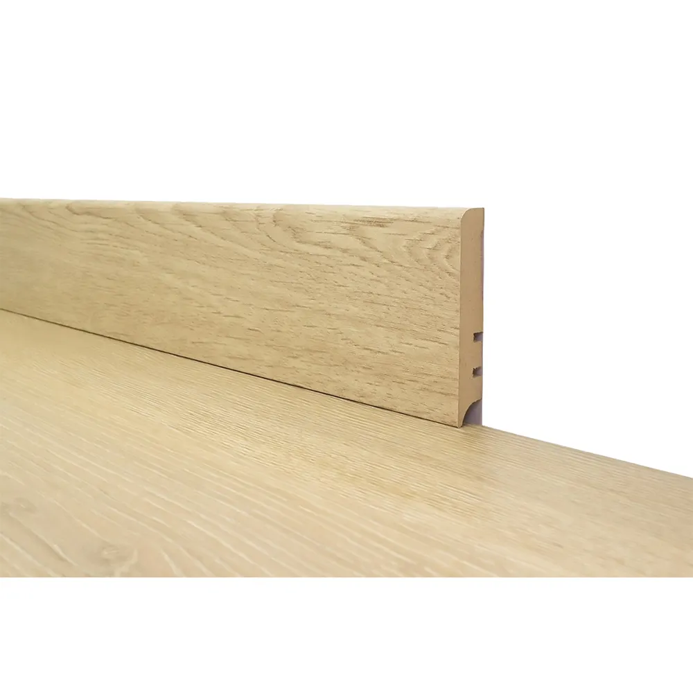 BATTISCOPA PER LAMINATO rovere scuro BATTISCOPA PER LAMINATO rovere scuro