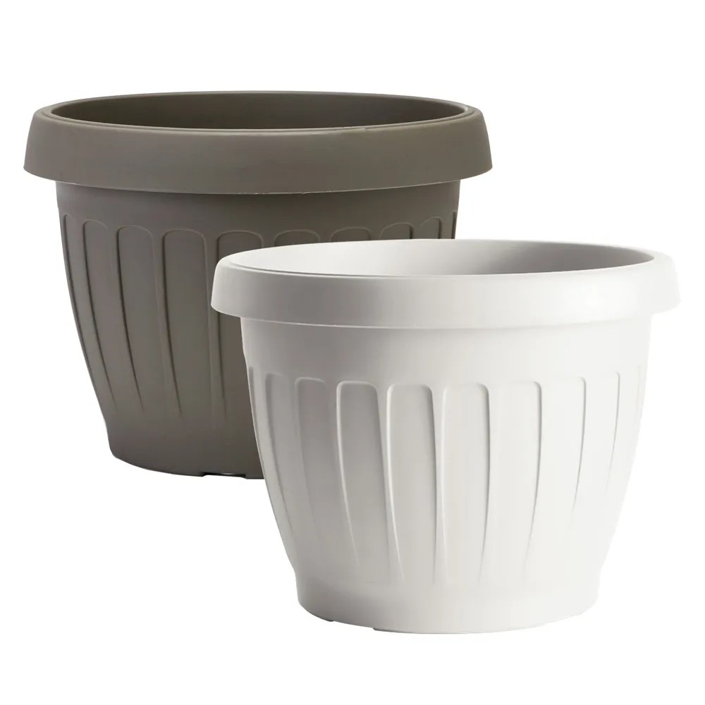 VASO TONDO ø 40 x h.30 Lt. 23 - bianco VASO TONDO ø 40 x h.30 Lt. 23 - bianco