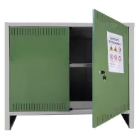 ARMADIO DEPOSITO FITOFARMACI 'PRATIKO' 2 ante - cm L.100 x P.40 x H.80 - basso