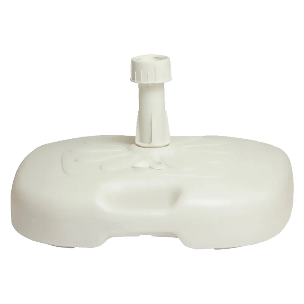 BASE PLASTICA PER OMBRELLONE CON MANIGLIE 45 x 45 - capacità 20 lt. BASE PLASTICA PER OMBRELLONE CON MANIGLIE 45 x 45 - capacità 20 lt.