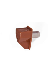 Shelf supports with brown plastic pin Ø5mm. 16 pcs.