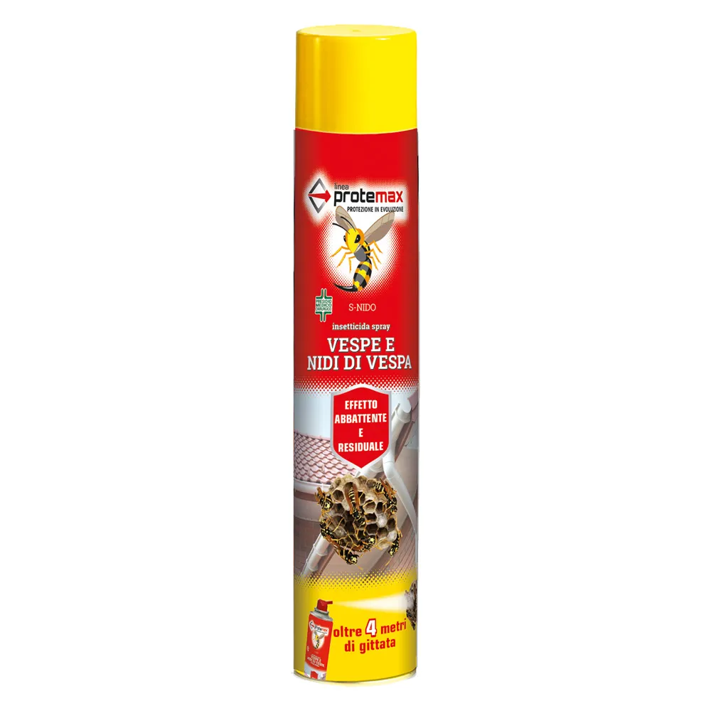 INSETTICIDA SPRAY 'VESPE E NIDI' ml 750 INSETTICIDA SPRAY 'VESPE E NIDI' ml 750