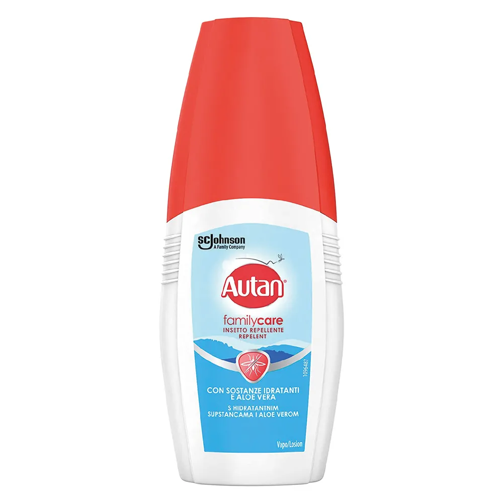 REPELLENTE PER INSETTI 'AUTAN FAMILY CARE VAPO' ml 100 REPELLENTE PER INSETTI 'AUTAN FAMILY CARE VAPO' ml 100