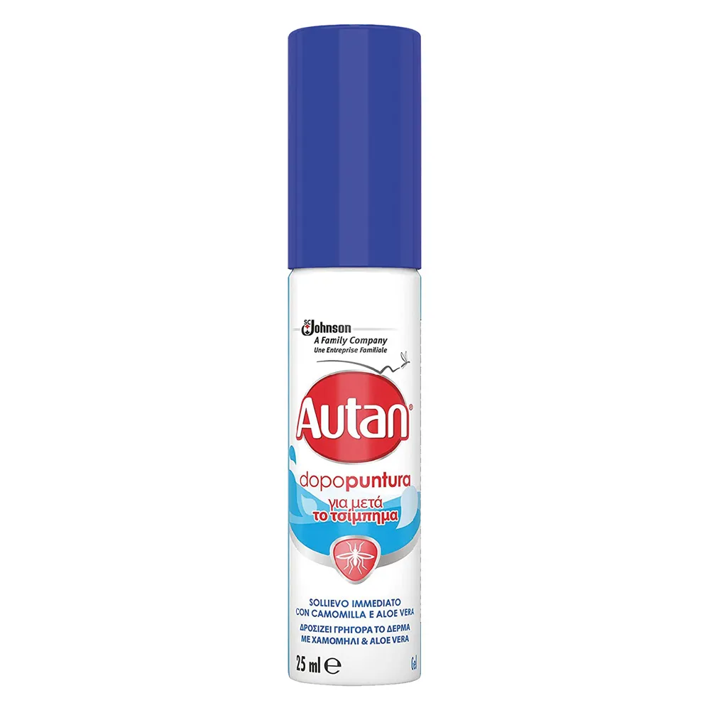 LOZIONE SPRAY 'AUTAN DOPOPUNTURA' ml 25 LOZIONE SPRAY 'AUTAN DOPOPUNTURA' ml 25