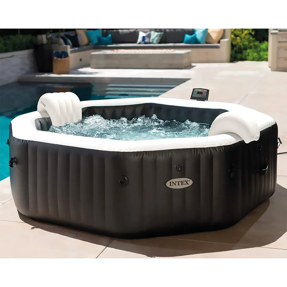 PISCINA IDROMASSAGGIO 'PURE SPA BUBBLE E JET MASSAGE DELUXE' cm 201 x 71 PISCINA IDROMASSAGGIO 'PURE SPA BUBBLE E JET MASSAGE DELUXE' cm 201 x 71
