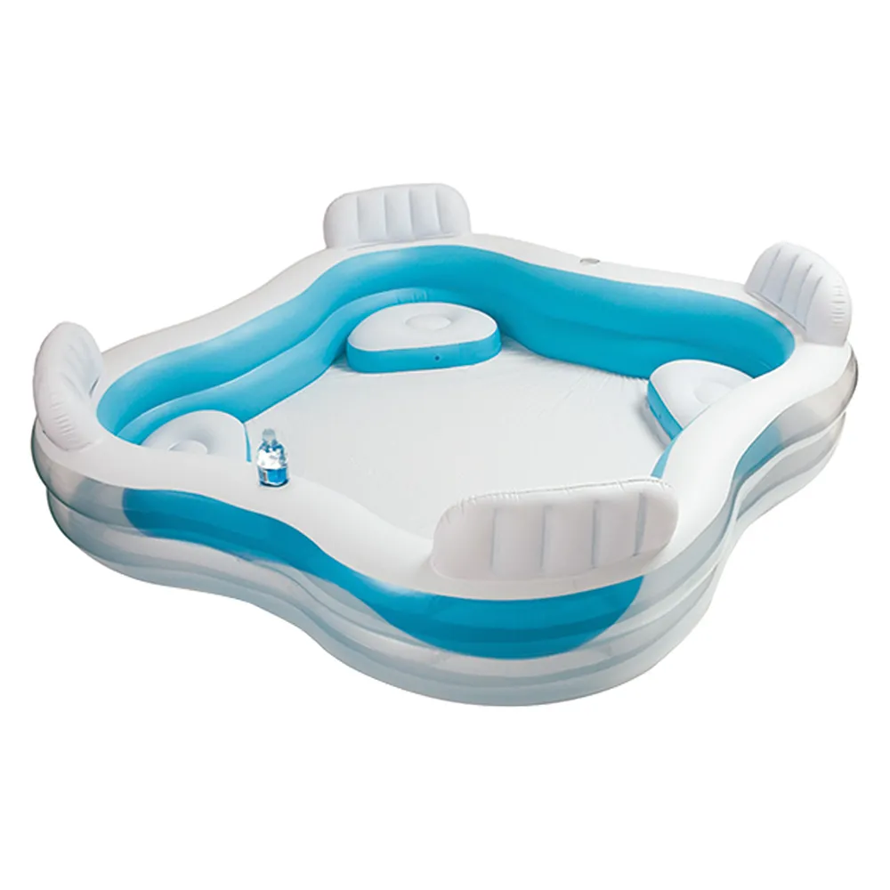 PISCINA GONFIABILE 'FAMILY FOUR' cm 229 x 229 - H cm 66 PISCINA GONFIABILE 'FAMILY FOUR' cm 229 x 229 - H cm 66