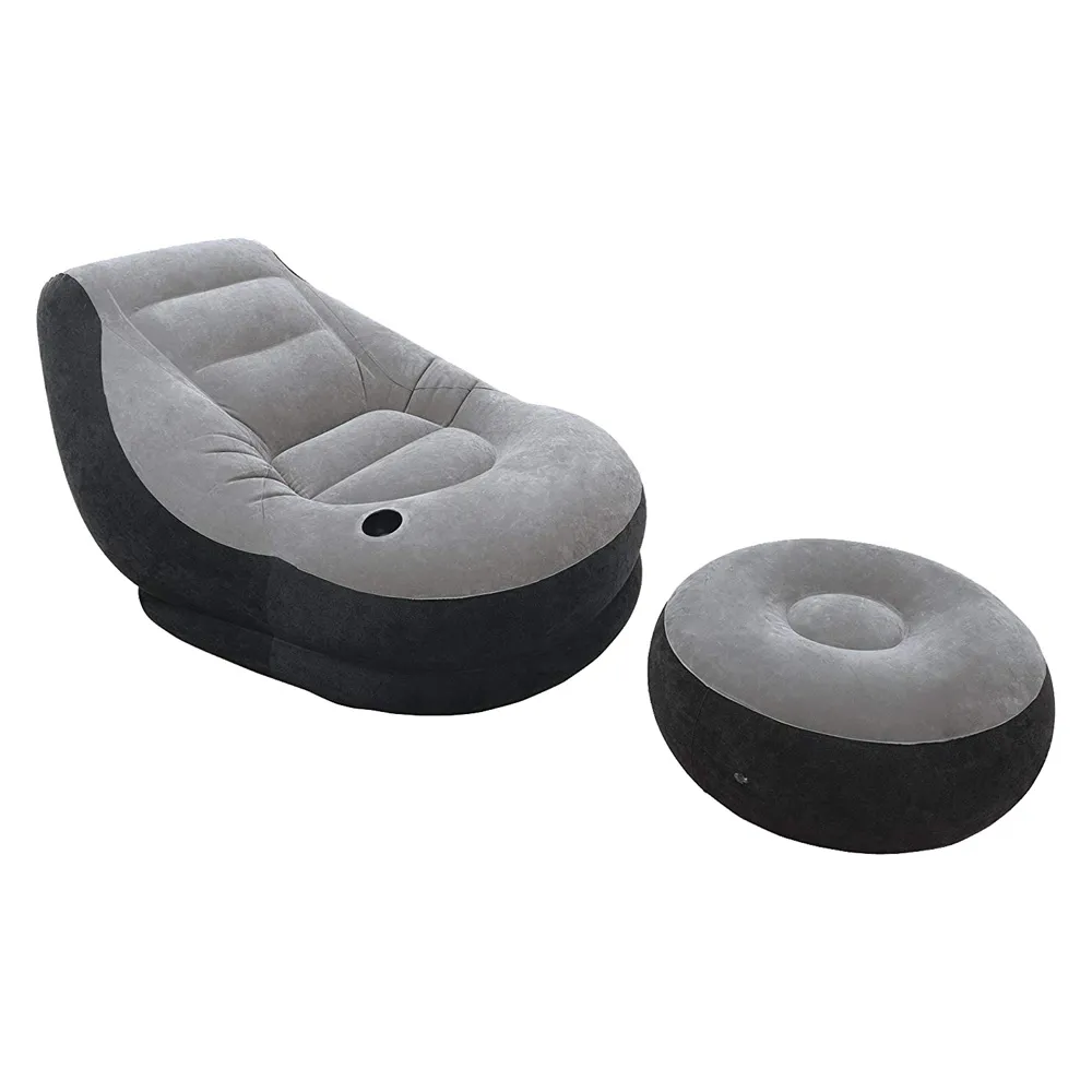POLTRONCINA AIRBED 'LOUNGE' CON POUFF cm 99 x 130 x 76 POLTRONCINA AIRBED 'LOUNGE' CON POUFF cm 99 x 130 x 76