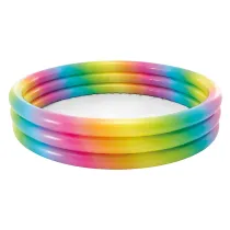 PISCINA GONFIABILE 'ARCOBALENO' ø cm 168 x h 40 - 581 litri