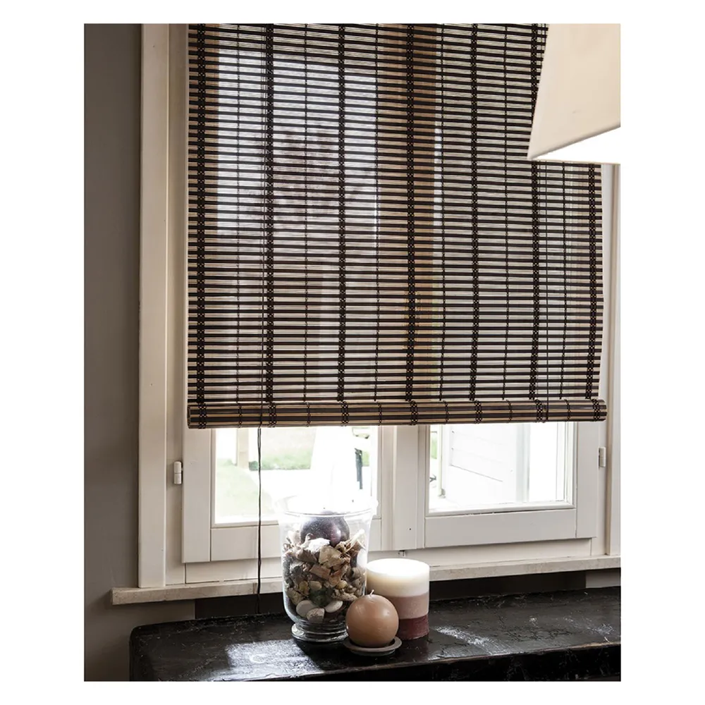 TAPPARELLA IN LISTELLI DI BAMBU' cm 120 x 250 - marrone chiaro TAPPARELLA IN LISTELLI DI BAMBU' cm 120 x 250 - marrone chiaro