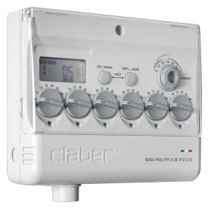 CENTRALINA PER IRRIGAZIONE 'MULTIPLA' Art. 8060 - 6 programmi blister