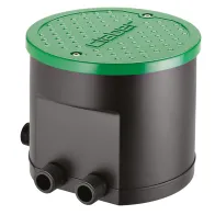 POZZETTO CIRCOLARE CON PROGRAMMATORE 'HYDRO 4' Art. 90829 - Ø 20 / h.15