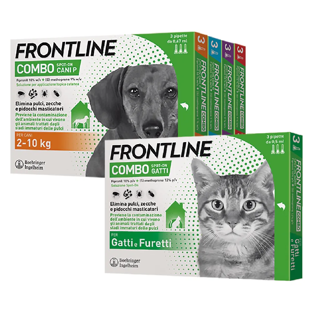 ANTIPARASSITARIO 'FRONTLINE COMBO' cuccioli cane - 1 pipetta ml 0 ANTIPARASSITARIO 'FRONTLINE COMBO' cuccioli cane - 1 pipetta ml 0