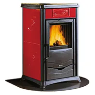 STUFA A LEGNA 'ROSSELLA PLUS' 8 kW - colore pietra naturale