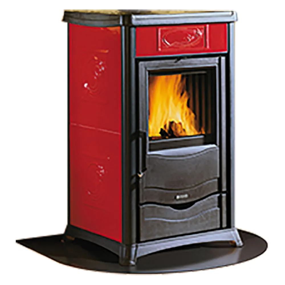 STUFA A LEGNA 'ROSSELLA PLUS' 8 kW - colore pietra naturale STUFA A LEGNA 'ROSSELLA PLUS' 8 kW - colore pietra naturale