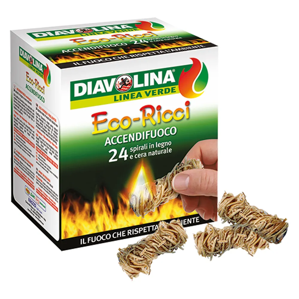 DIAVOLINA 'ECO RICCI' 24 spirali - art. 15332 DIAVOLINA 'ECO RICCI' 24 spirali - art. 15332