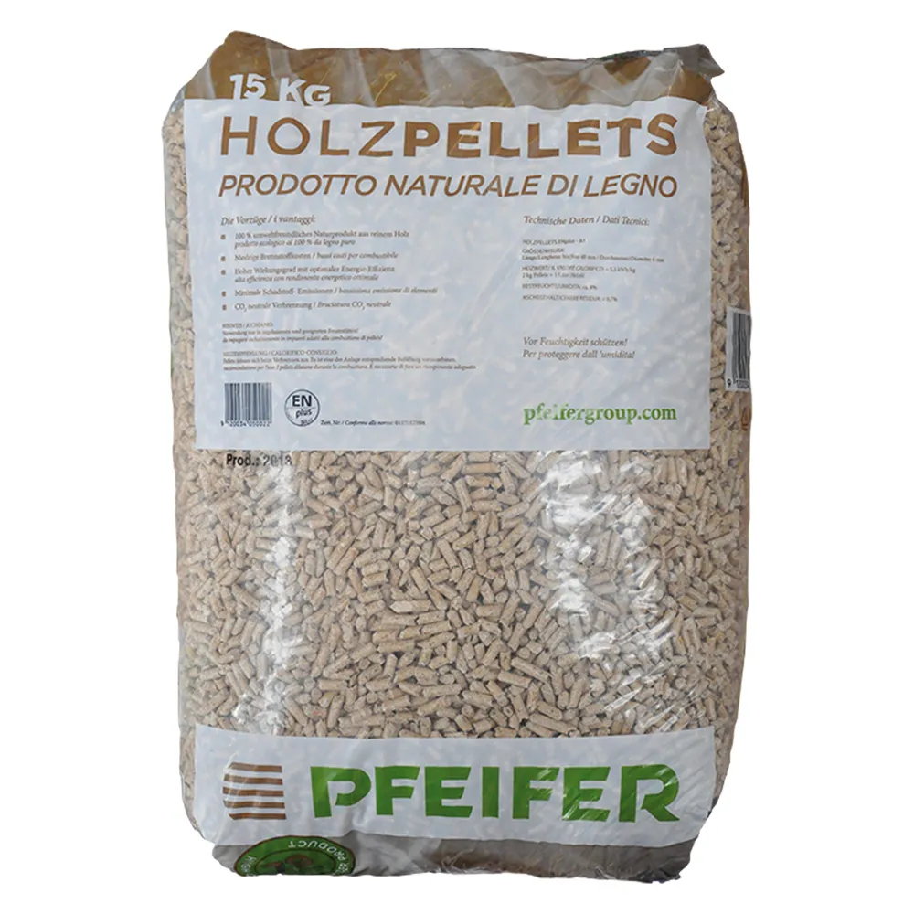PELLET cf. da Kg 15 certificato DIN-PLUS PELLET cf. da Kg 15 certificato DIN-PLUS