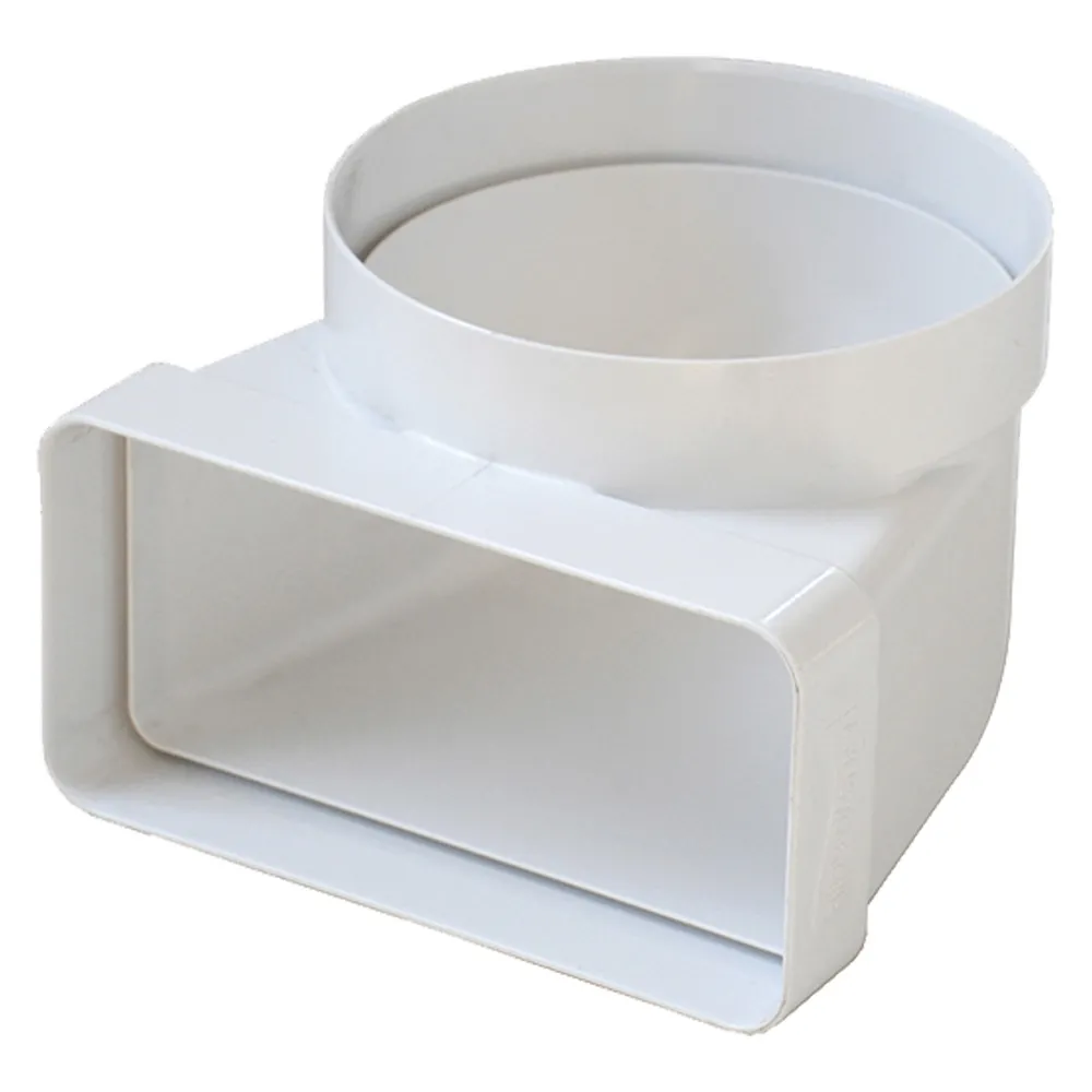CURVA PER AERAZIONE CANALIZZATA Ø mm. 125 - mm.150x70