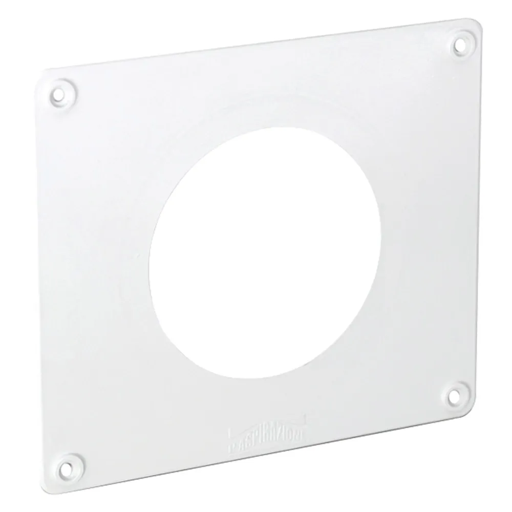 COPRIFORO PER TUBI AERAZIONE mm.190x160 - foro Ø mm. 100/125 COPRIFORO PER TUBI AERAZIONE mm.190x160 - foro Ø mm. 100/125