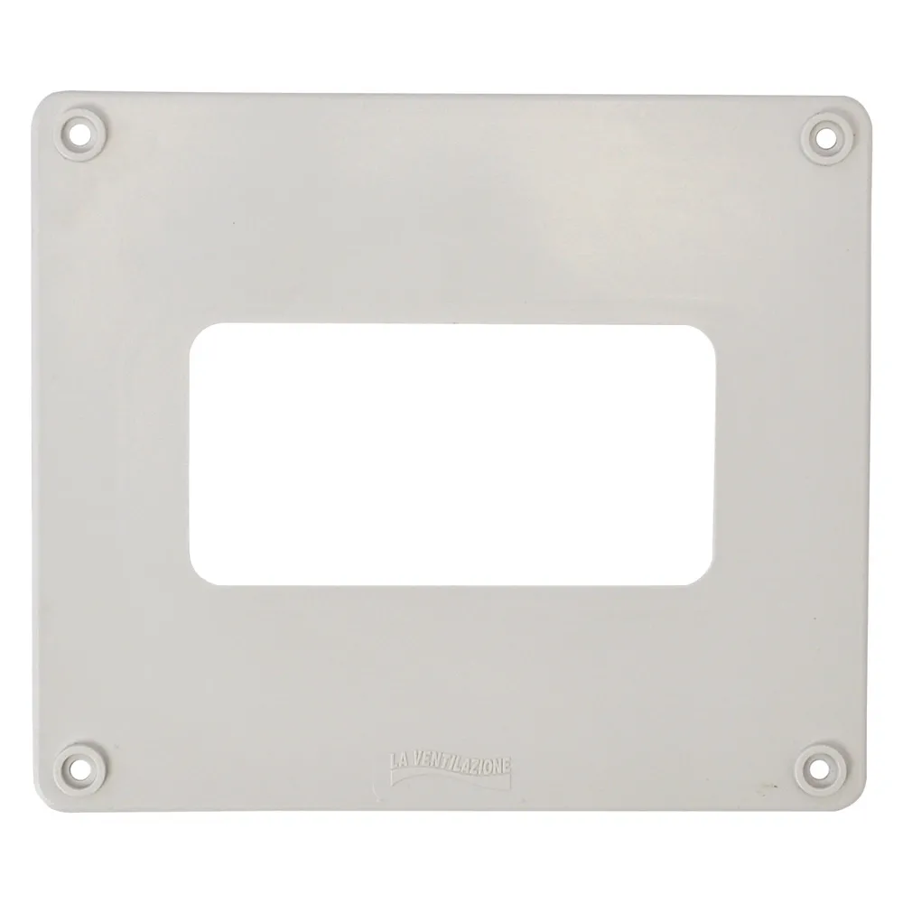COPRIFORO PER TUBI AERAZIONE mm.190x160 - tubo mm. 120x60 COPRIFORO PER TUBI AERAZIONE mm.190x160 - tubo mm. 120x60