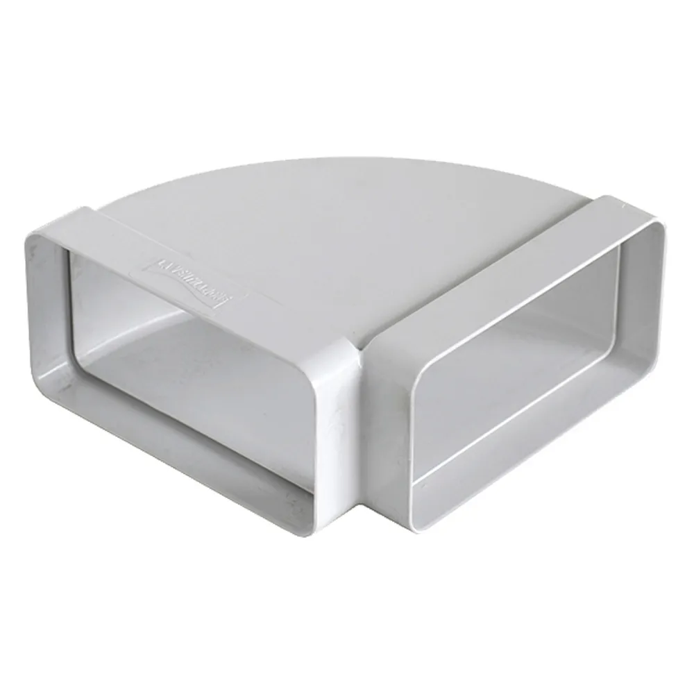 CURVA PER AERAZIONE CANALIZZATA mm.120x60 CURVA PER AERAZIONE CANALIZZATA mm.120x60