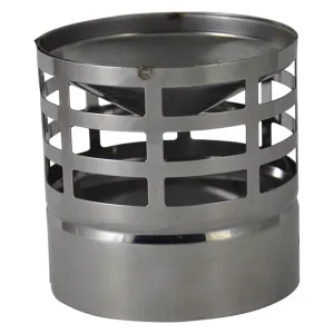 ESALATORE GRIGLIATO A TAPPO Ø 80