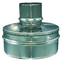 RACCORDO MONO/DOPPIA PARETE M.P. ø  10 M - D.P. ø 15 F