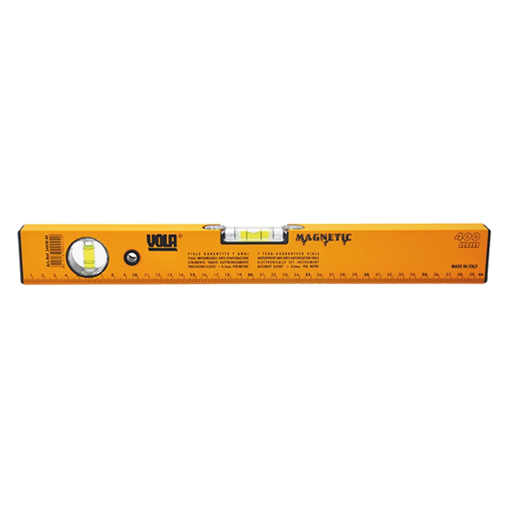 LIVELLA A DUE BOLLE MAGNETICA cm 60 LIVELLA A DUE BOLLE MAGNETICA cm 60