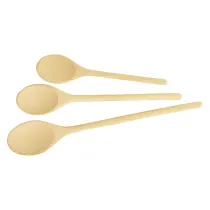 CUCCHIAI OVALI LINEA 'WOODY' art. 637414 - set 3 pz (20 - 25 - 30 cm)