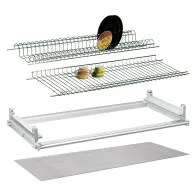 SCOLAPIATTI PER PENSILE IN KIT lunghezza cm. 86