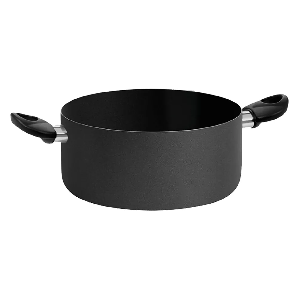 CASSERUOLA DUE MANICI 'BLACK LINE' Ø cm. 20 - h.9 CASSERUOLA DUE MANICI 'BLACK LINE' Ø cm. 20 - h.9