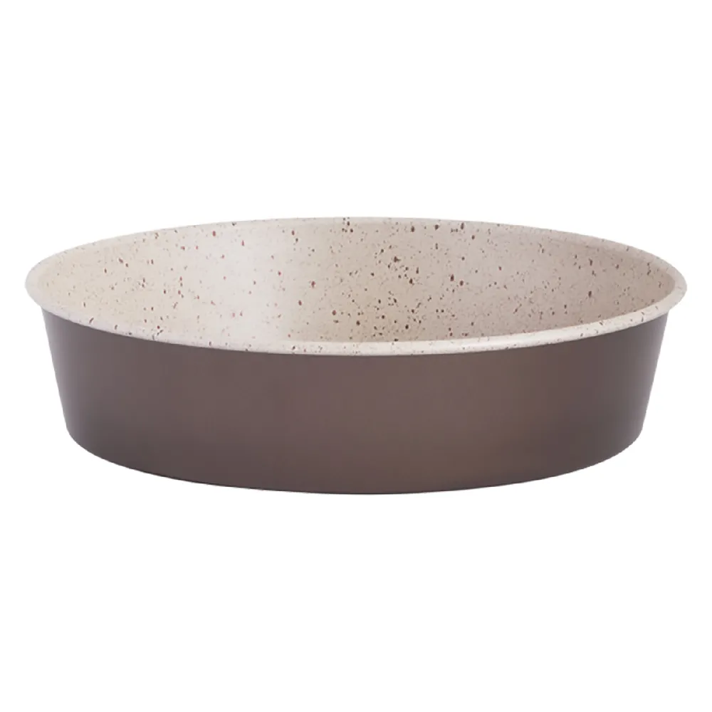 TORTIERA TONDA BORDATA 'RUSTIC LINE' Ø cm. 28 - h.4 TORTIERA TONDA BORDATA 'RUSTIC LINE' Ø cm. 28 - h.4