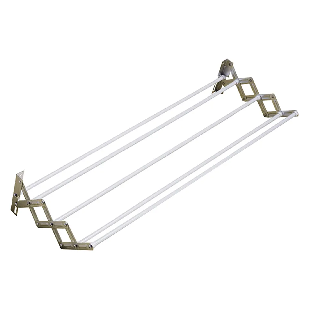 STENDIBIANCHERIA ESTENSIBILE A PARETE lunghezza cm. 100 - capacità mt. 5 STENDIBIANCHERIA ESTENSIBILE A PARETE lunghezza cm. 100 - capacità mt. 5