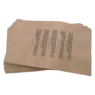 SACCHETTI RACCOGLI POLVERE cf. 10 pz - cm 30 x 18