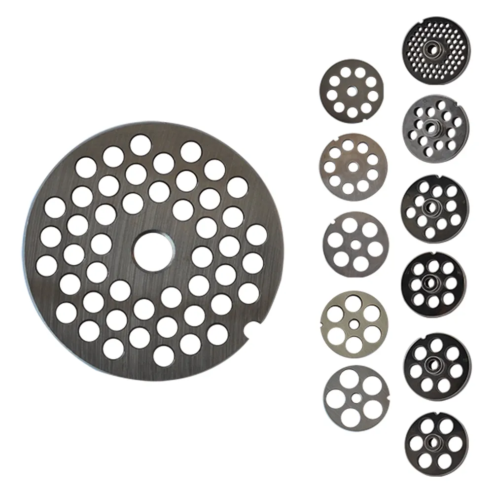 PIASTRA PER TRITACARNE per n.12 - 10 fori da 12 mm.