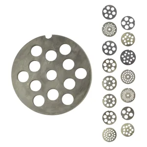 PIASTRA PER TRITACARNE Per n.22 - 10 fori da 14 mm.