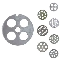 PIASTRA PER TRITACARNE MANUALE Per n.10 - 30 fori da 6 mm.