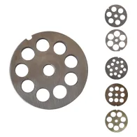 PIASTRA PER TRITACARNE Per n.12 . 6 fori da 16 mm.