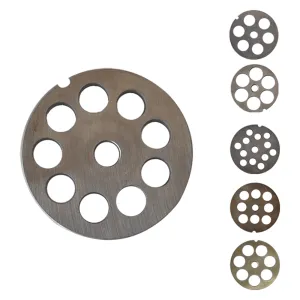 PIASTRA PER TRITACARNE Per n.12 - 5 fori da 20 mm.
