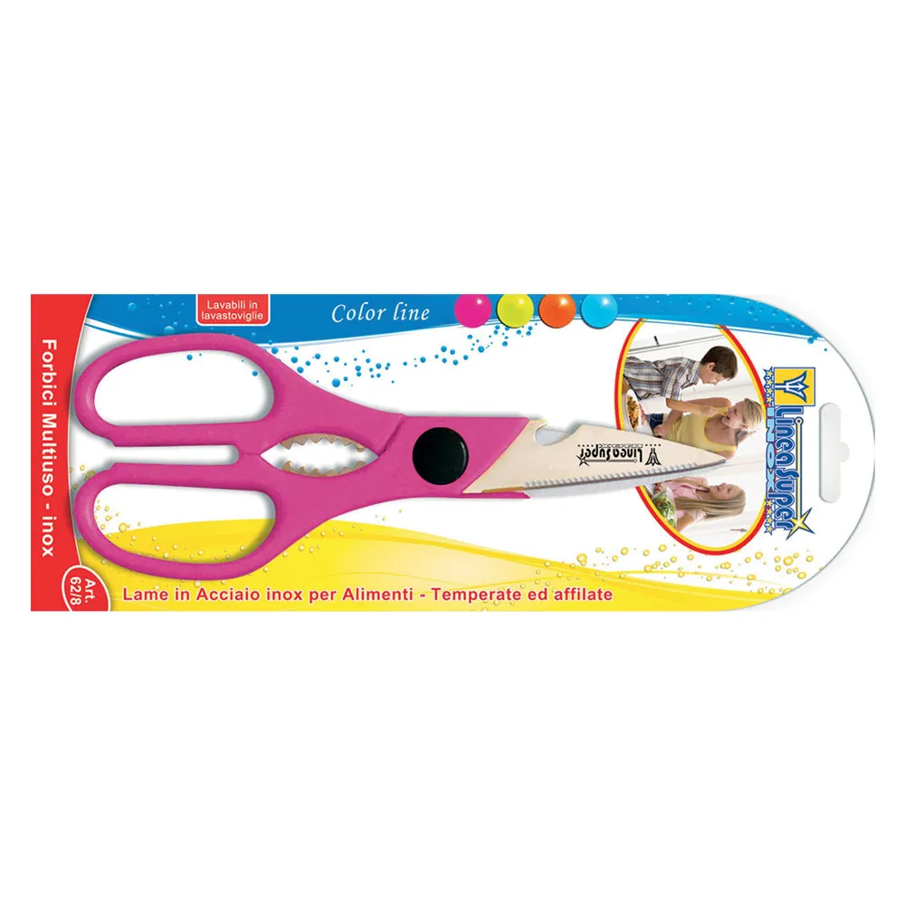 FORBICI DA CUCINA MULTIUSO lame temperate acciaio inox FORBICI DA CUCINA MULTIUSO lame temperate acciaio inox