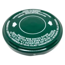 TAPPO PER VASO VETRO BOCCACCIO 'CLIC CLAC' ø mm 82 - cf. 100