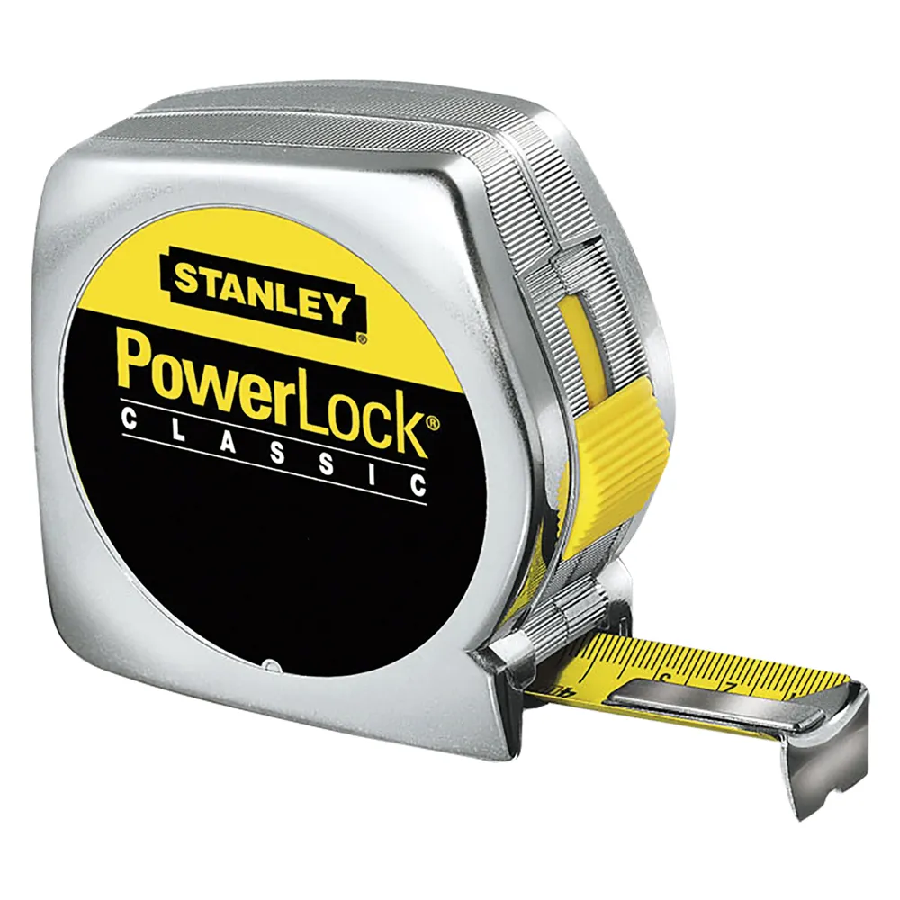 FLESSOMETRO PROFESSIONALE 'POWER LOCK' mt 5 mm 25 - art. 1-33-195 FLESSOMETRO PROFESSIONALE 'POWER LOCK' mt 5 mm 25 - art. 1-33-195