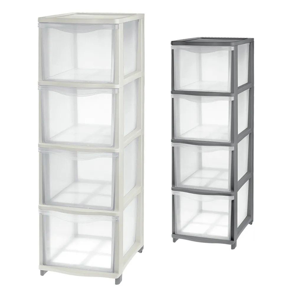 CASSETTIERA 'COVER LINE' colore trasparente/bianco CASSETTIERA 'COVER LINE' colore trasparente/bianco