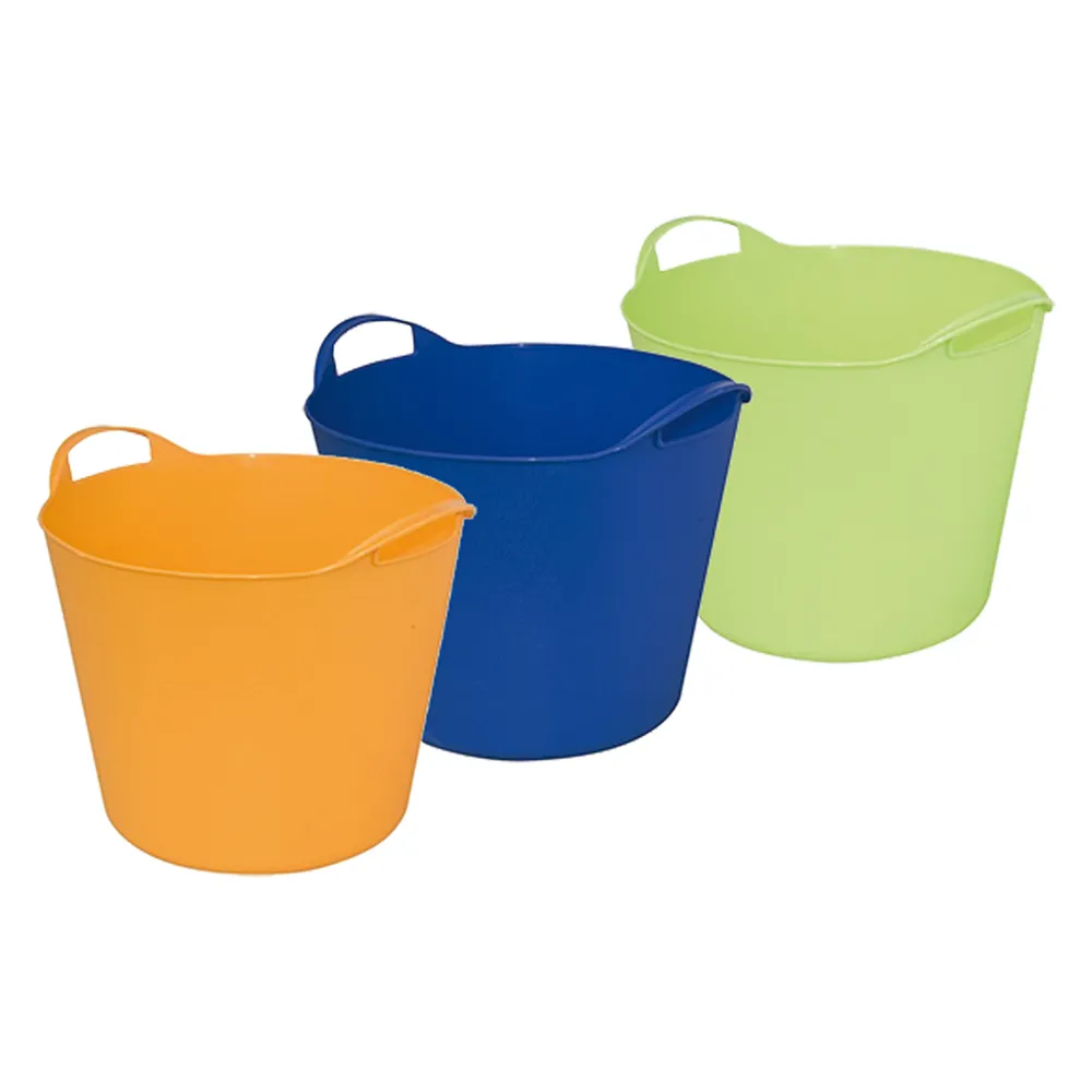 SECCHIO CONTENITORE MULTIUSO 'FLEX-BAG' Ø 42 cm - 24 lt arancio SECCHIO CONTENITORE MULTIUSO 'FLEX-BAG' Ø 42 cm - 24 lt arancio