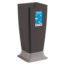 PORTAOMBRELLI 'ZEUS' antracite-base tortora chiaro